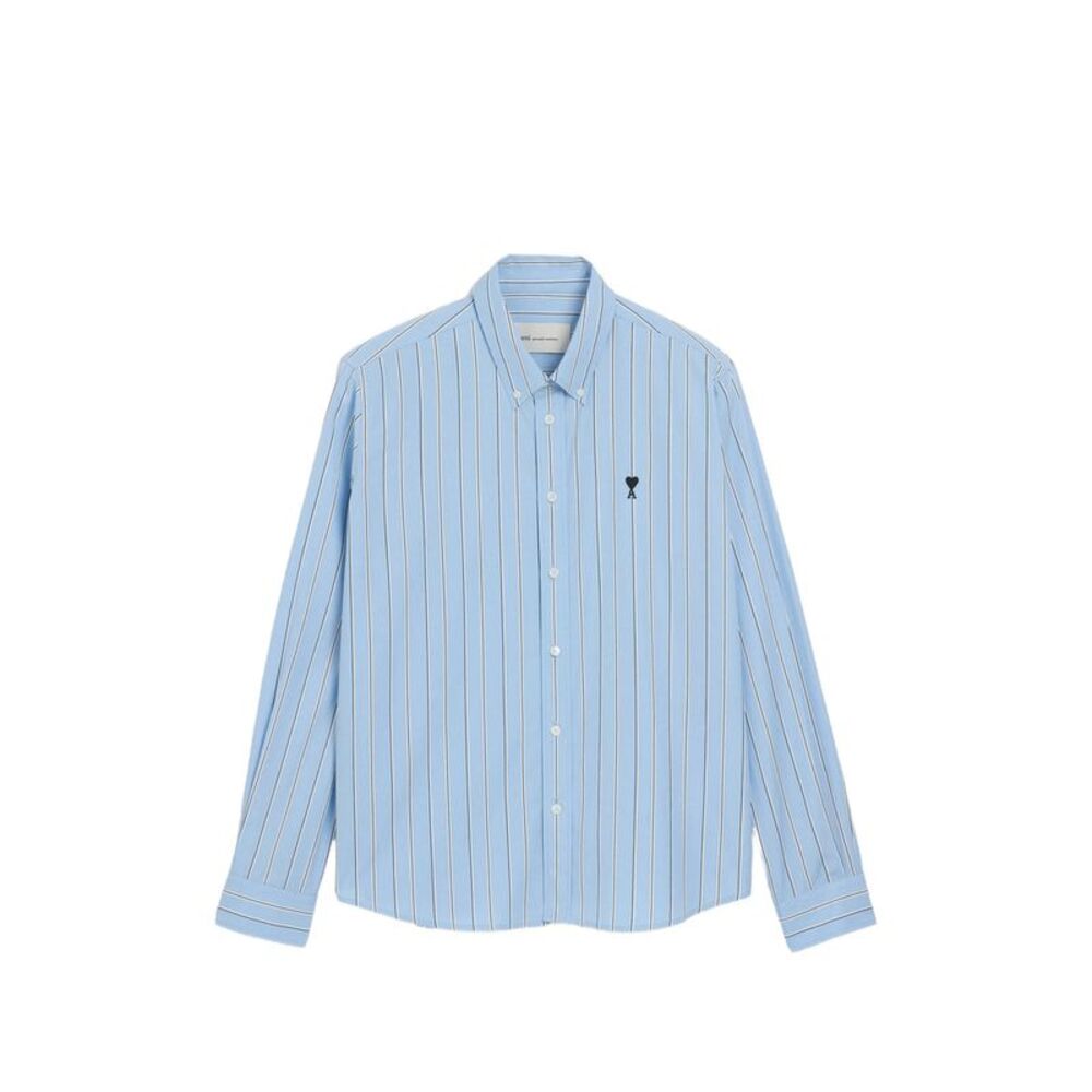 Ami Paris Blue Shirts Men